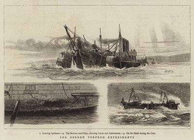 Los experimentos del torpedo Oberon de William Edward Atkins
